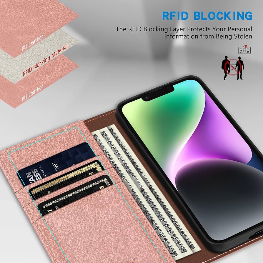 Amazon.com: ZZXX for iPhone 14 Wallet Case with [RFID Blocking Amazon.com: ZZXX for iPhone 14 Wallet Case with [RFID Blocking